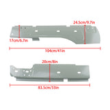 4-Piece Inner Rocker Panels Steel Weld-in for 2009-2018 Dodge Ram 1500 2500 3500 (Left & Right)