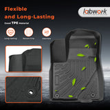 Floor Mats & Trunk Cargo Liner TPE For 2014-2019 Toyota Highlander 7 Seats