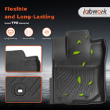 For Toyota 4Runner 2013-2024(7 Seats) Floor Mats & Cargo Liner w/Backrest Mat