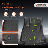 3Pcs Front and Rear TPE Car Floor Mats Replacement for Outback 2020-2025 Replacement for Legacy 2020-2025