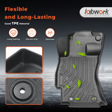 3Pcs Front and Rear TPE Car Floor Mats Replacement for Outback 2015-2019 Replacement for Legacy 2015-2019