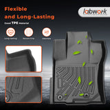 Floor Mats for Toyota 4Runner 2013-2024 5-Seater Cargo Mat w/Backrest Mat