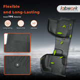 2Pcs Front and Rear TPE Car Floor Mats Replacement for F250 F350 F450 F550 F600 Crew Cab 2017-2026