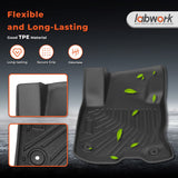 Floor Mats & Cargo Liner Set Fit for 2020-2025 2026 Ford Escape Hybrid All Weather Protection TPE