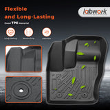 2Pcs Front TPE Car Floor Mats Replacement for Transit Connect 2014-2021