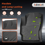 Floor Mats & Cargo Mat for Toyota Corolla Cross 2022-2026 Gas AWD Floor Liners