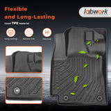Floor Mats & Cargo Liner for Toyota Corolla 2009-2013, All Weather Automotive