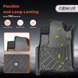 For 2003-2009 Toyota 4Runner 5 Seats TPE Floor Mats Liners & Trunk Cargo Liner