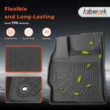 3D TPE Floor Mats & Trunk Cargo Liners All Weather Fits 2012-2017 Toyota Prius V