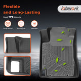 Floor Mats for Toyota Camry 2002-2006, All Weather TPE Floor Liners