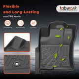 Floor Mats 1st Row Liner Black 2010-2012 4Runner 2010-2013 Lexus GX460