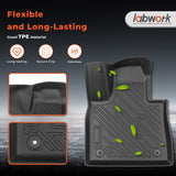 Floor Mats & Cargo with Backrest Mat for Ford Explorer 7 Seats 2020-2025 2026 7seats