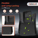 Black 3Pcs Front and Rear TPE Car Floor Mats Replacement for Altima 2019-2025
