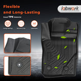 For Ford Ranger Super Crew Cab 2024-2025 Floor Mats & 5FT Truck Mat