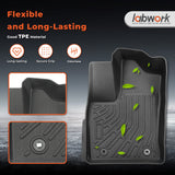 Floor Mats & Cargo Mat Fits 2023-2025 Toyota Sequoia 7 & 8 Passenger TPE