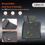 4-Piece All-Weather TPE Floor Mats & Cargo Liner Set for 2025-2026 Toyota Camry