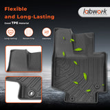For 2020-2026 Toyota Highlander TPE Floor Mats Liner 4PCS New 3D Front & Rear