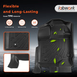 3PCS TPE All-Weather Floor Mats for 2015-2025 Ford F-150 SuperCrew