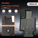 TPE Floor Mats for Toyota RAV4 2019-2025 Gasoline Trunk Cargo Liners w/Seatback