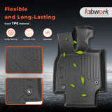 Fits 2023-2026 Toyota Crown All Weather 3D Molded Floor Mats Carpets Liners TPE 3PCS
