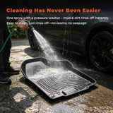 3-Row All-Weather TPE Floor Mats Set for 2016-2022 Honda Pilot (8-Passenger)