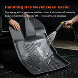3PCS TPE All-Weather Floor Mats for 2019-2023 Ford Ranger SuperCrew
