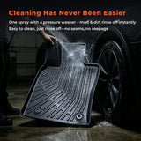 4-Piece All-Weather TPE Floor Mats & Cargo Liner Set for 2025-2026 Toyota Camry