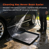 labwork 7-Piece 3D TPE All-Weather Floor Mats Cargo Liner Backrest Set for 2008-2013 Toyota Highlander [Non-Hybrid]