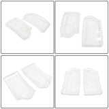 labwork Headlight Lens Cover Lampshade Pair Replacement for Range Rover 2006-2009 Not Sport Set Driver ＆ Passenger Side
