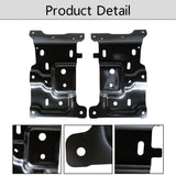 labwork Front Mounting Plate Pair Left and Right Black Replacement for F-150 2018 2019 2020 FO1066198 FO1067198
