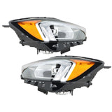labwork Replacement for 2019 2020 2021 Ford Edge Headlamp Driver & Passenger Side Full LED Headlight w/DRL FO2502392 FO2503392