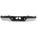labwork Chrome Rear Step Bumper Assembly Replacement for 2007-2013 Toyota Tundra with Parking Aid Sensor Holes TO1103116