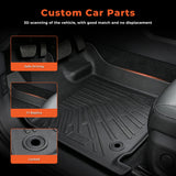Floor Mats 3 Row Liner Set for 2012-2022 Toyota Sequoia