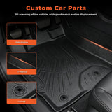 TPE Floor Liners & Backrest Mat &Cargo Liner for 2001-2007 Highlander Base Limited Sport