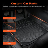Labwork 4PCS TPE All-Weather Floor Mats Cargo Liner for 2018-2024 BMW X3