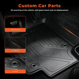 Fits 2023-2026 Toyota Crown All Weather 3D Molded Floor Mats Carpets Liners TPE 3PCS
