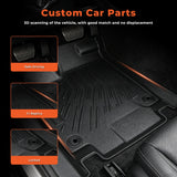 5PCS Floor Mats and Cargo Liner Black TPE Replacement for Odyssey 2018-2026