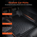 TPE All-Weather Floor Mats Cargo Liner for 2016-2022 Mercedes Benz GLC