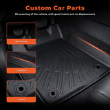 TPE 3D Model Floor Mats Liners 3PCS For 2012-2017 Toyota Prius V All-Weather NEW
