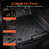 Floor Mats 2 Row Gray 2010-2012 Toyota 4Runner | 2010-2013 Lexus GX460