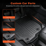 3PCS TPE All-Weather Floor Mats for 2013-2018 Toyota RAV4