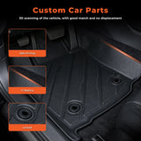 All Weather Non Hybrid Floor Mats Liner for 2024-2026 Toyota Tacoma Double Cab