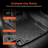 Floor Mats for Toyota Camry 2002-2006, All Weather TPE Floor Liners