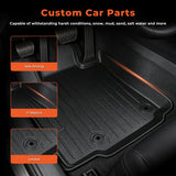 3PCS TPE All-Weather Floor Mats for 2022-2025 Jeep Grand Cherokee