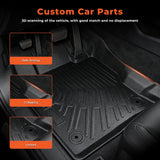 Floor Mats for Ford Bronco Sport 4 Door 2021-2025 TPE All Weather Floor Liner