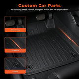 Labwork 3PCS TPE All-Weather Floor Mats for 2023-2026 Honda Accord