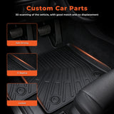 3PCS TPE All-Weather Floor Mats for 2025-2026 Toyota Camry