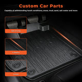 abwork 4PCS Floor Mats Cargo Liner Replacement for Accord 2023-2026