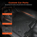 For 2013-2020 Toyota Sienna 8 Seats TPE Floor Mats+Trunk Cargo Liner All Weather