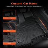 Floor Mats Cargo Trunk Liner Set 2011-2012 Sienna 7 Seats